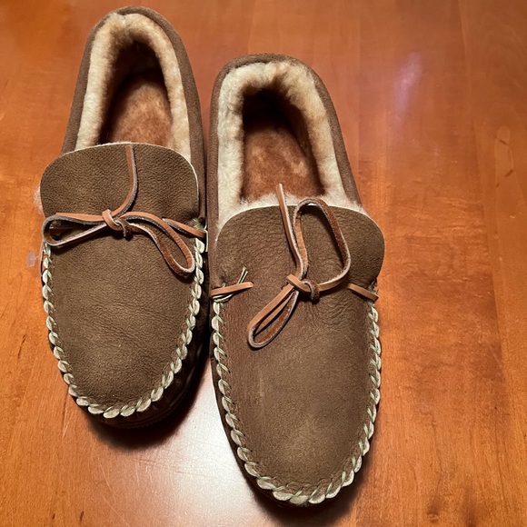 Moccasin shearling men’s Zero Stress slipper - Picture 2 of 4